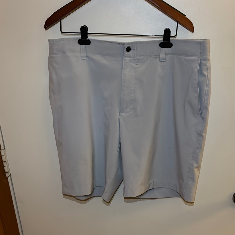 Gray Callaway Flat Front Golf Shorts 38